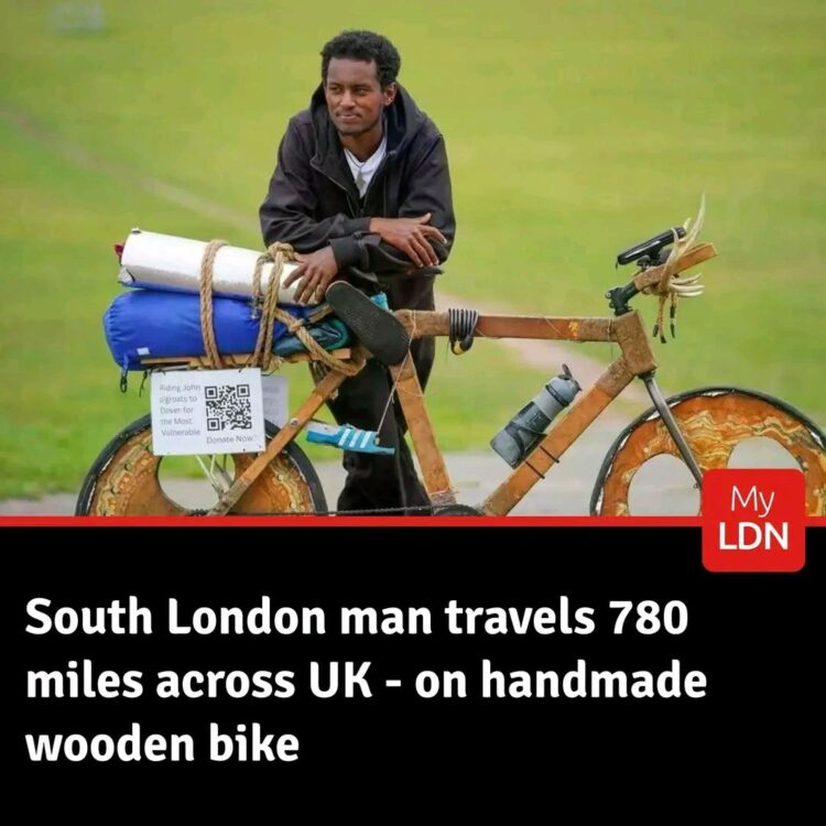 An Ethiopian Trailblazer on Two Wheels