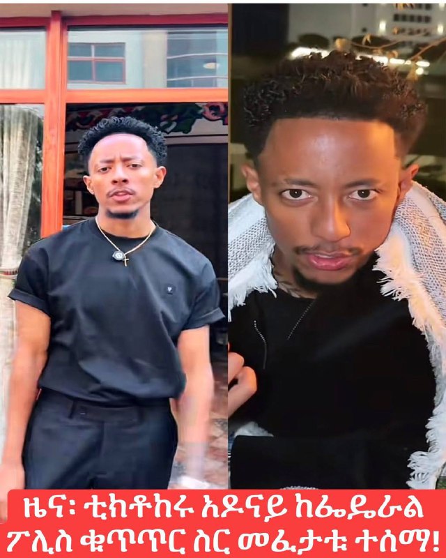 ቲክቶከሩ አዶናይ ከፌዴራል ፖሊስ ቁጥጥር ስር መፈታቱ ተሰማ!ለአዶናይ አድናቂዎች መልካም ዜናአዲስ አበባ – በማኅበራዊ ሚዲያ በ…