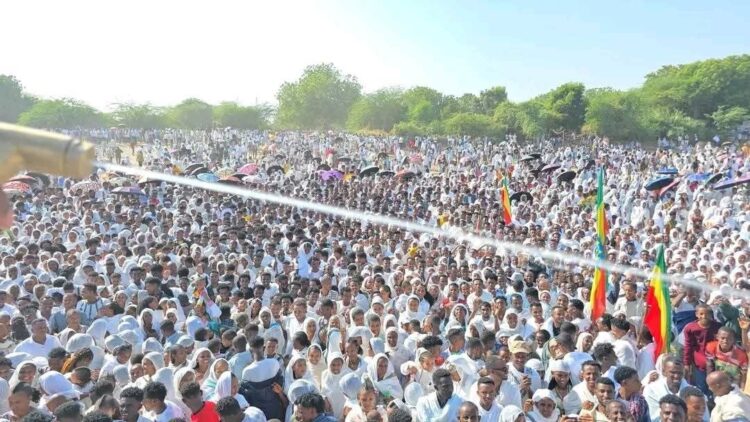 ጥምቀት በተከዜ ወንዝ ዳርቻ