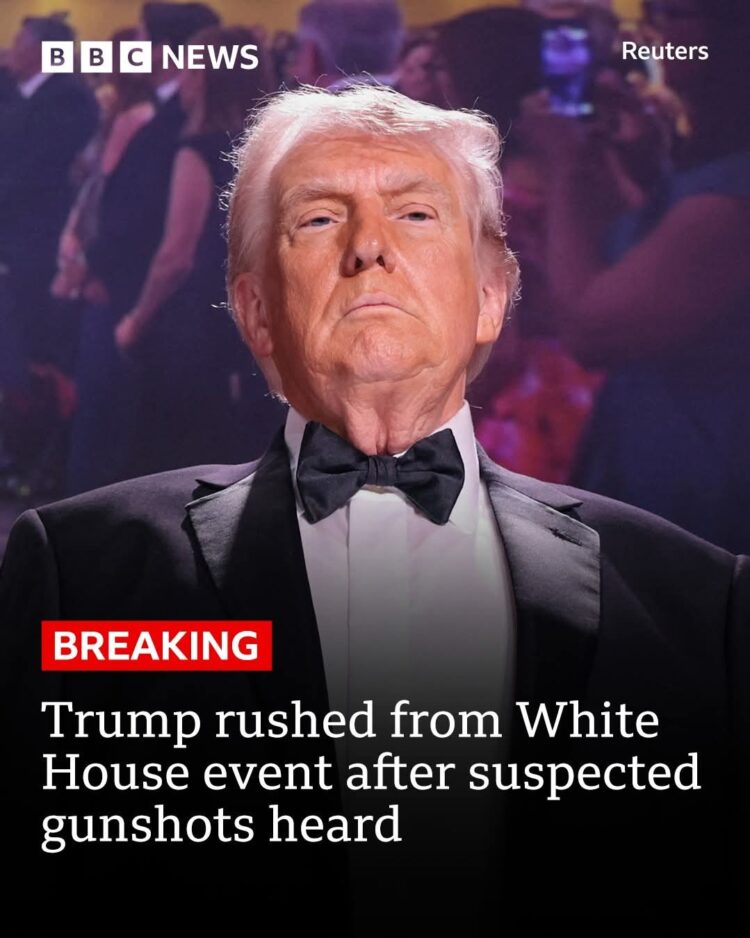 በዋይት ሃውስ የእራት ግብዣ ላይ ተኩስ ተሰማ