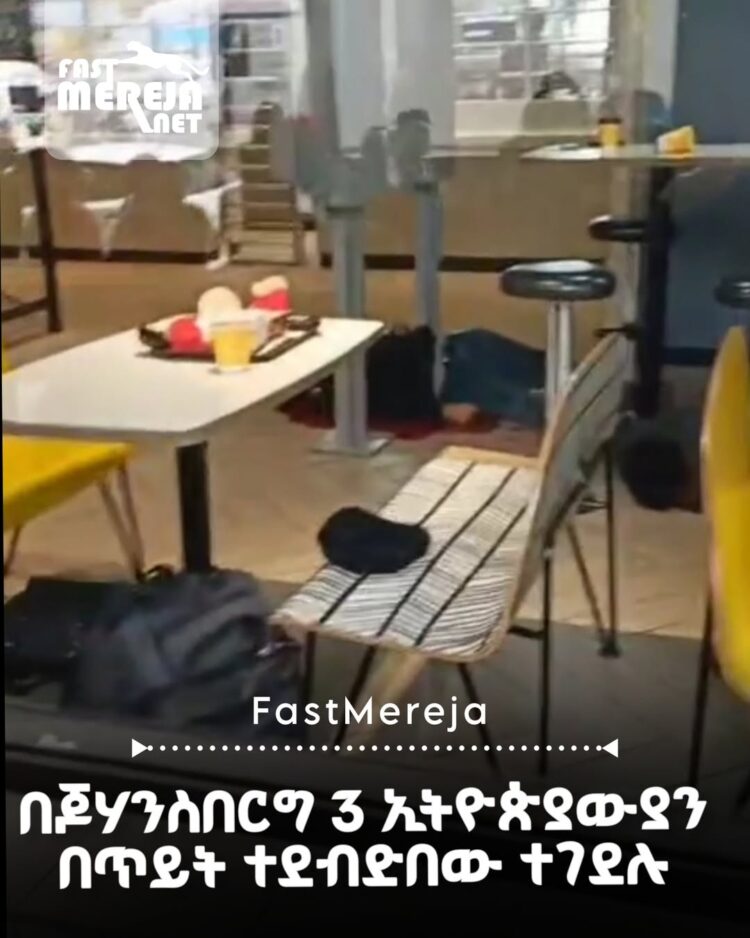 በጆሃንስበርግ ሶስት ኢትዮጵያውያን በጥይት ተደብድበው ተገደሉ