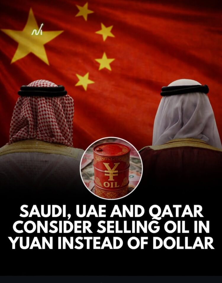 ኤምሬትስ ነዳጇን በቻይና ‘ዩዋን’ ልትሸጥ እንደምትችል ለአሜሪካ አስጠነቀቀች