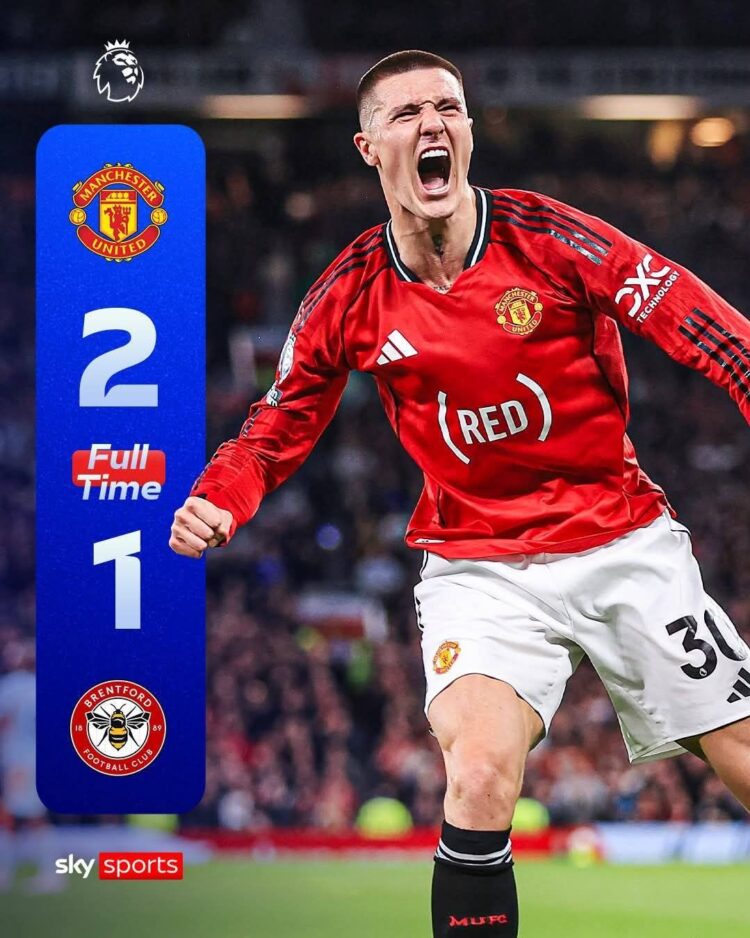 ማንችስተር ዩናይትድ ወደ አውሮፓ ሻምፒዮንስ ሊግ ለመመለስ የሚያስችለውን እጅግ ወሳኝ ውጤት አገኘ