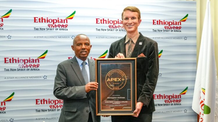 የኢትዮጵያ አየር መንገድ የአፍሪካ ቁንጮ መሆኑን የሚያስመሰክር የ2026 የአፔክስ የክብር ሽልማት ተቀዳጀ