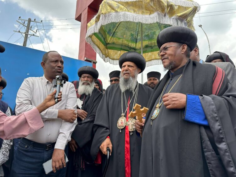 ቅዱስ ፓትርያርኩ በመንበረ ፓትርያርክ ጠቅላይ ቤተክህነት ውስጥ የሚገነቡ የልማት ሥራዎችን ተዘዋውረው ተመለከቱ