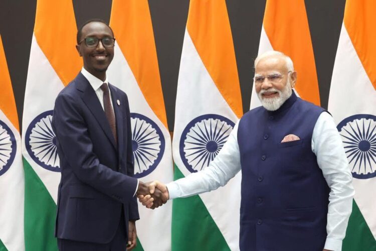 ጌዲዮን ጢሞቲዎስ (ዶ/ር) ከህንድ ጠቅላይ ሚኒስትር ናሬንድራ ሞዲ ጋር ተወያዩ