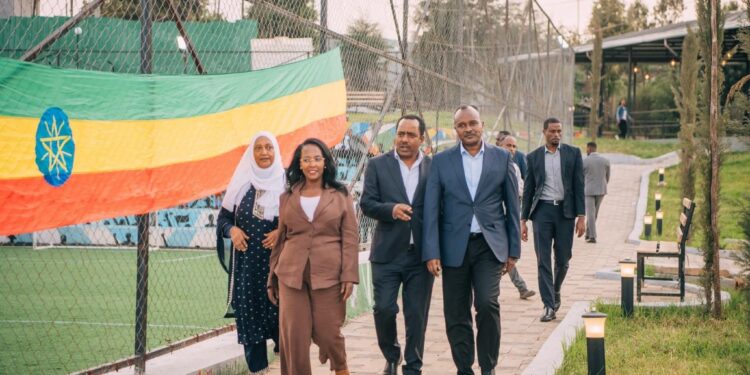በአስኮ ሁለገብ የሕዝብ መዝናኛ ፓርክ በከንቲባ አዳነች አቤቤ ተመረቀ