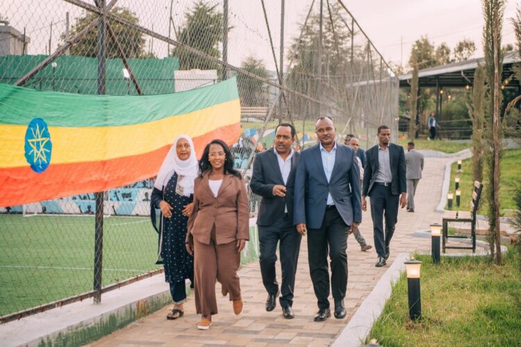 በአስኮ ሁለገብ የሕዝብ መዝናኛ ፓርክ በከንቲባ አዳነች አቤቤ ተመረቀ