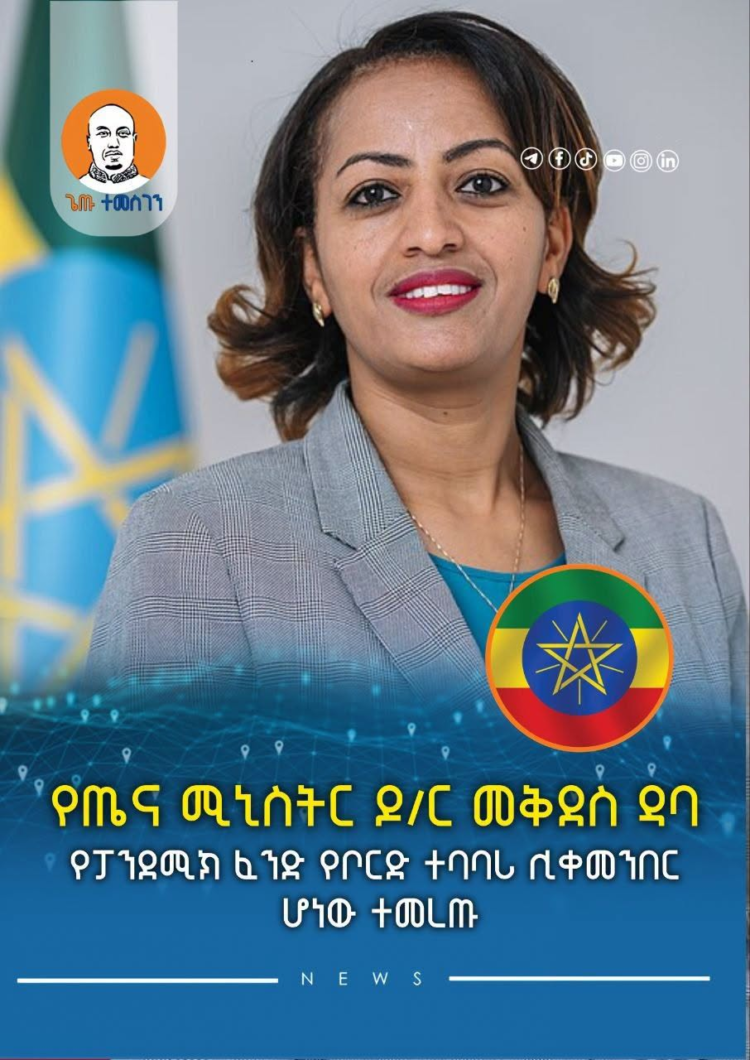 የጤና ሚኒስትር ዶ/ር መቅደስ ዳባ የፓንደሚክ ፈንድ የቦርድ ተባባሪ ሊቀመንበር ሆነው ተመረጡ