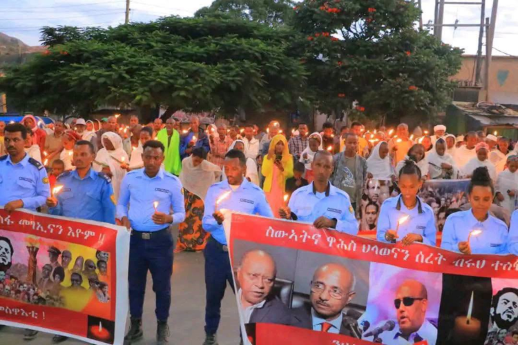 በትግራይ ክልል በተለያዩ ከተሞች 38ኛ ዓመት የሰማዕታት መታሰቢያ ቀን እየተከበረ ይገኛል።
