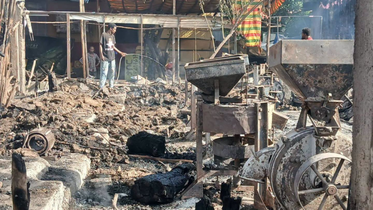በሸዋሮቢት ከተማ በደረሰ ከባድ የእሳት አደጋ በመኖሪያ ቤቶችና ንብረት ላይ ጉዳት ደረሰ!