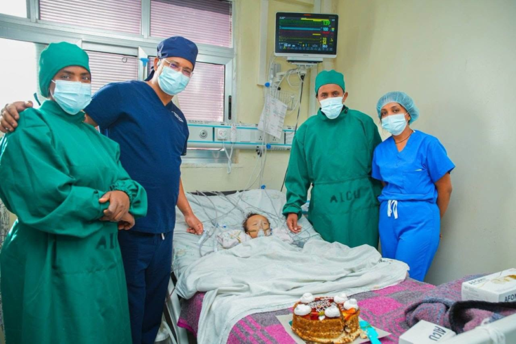 የምሥራች : የተሳካ የልብ ቀዶ ሕክምና የተደረገላት ሕፃን ሁለተኛ የሕይወት ዕድል አገኘች