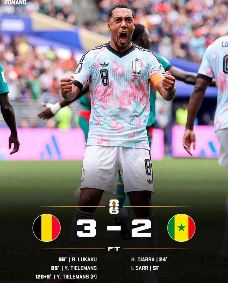 ቤልጂየም ከሞት ተነስታ ሴኔጋልን አሰናበተች፤ የአፍሪካ ቡድኖች ፈተና ቀጥሏል