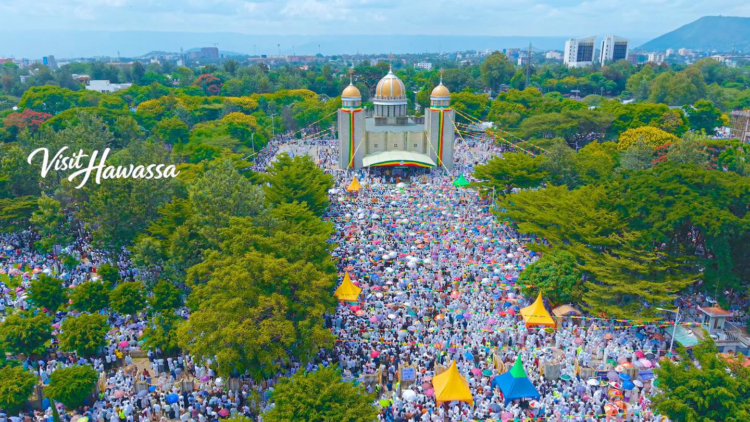 በዛሬው ዕለት የተከበረው ዓመታዊ የቅዱስ ገብርኤል በዓል በሐዋሳ ከተማ