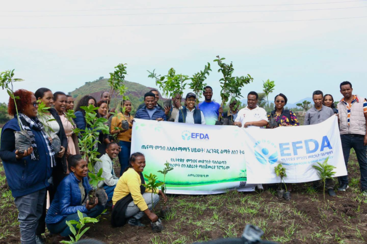 የኢትዮጵያ ምግብና መድኃኒት ባለሥልጣን የአረንጓዴ አሻራና የክረምት በጎ አድራጎት ሥራዎችን በይፋ አስጀመሩ