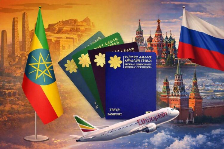 ኢትዮጵያውያን ዜጎች ወደ ሩሲያ መግባት የሚያስችላቸው የኢ-ቪዛ አገልግሎት የሚያገኙበት አሠራር በቅርቡ ይፋ ሊደረግ ነውሩሲያ ለ…