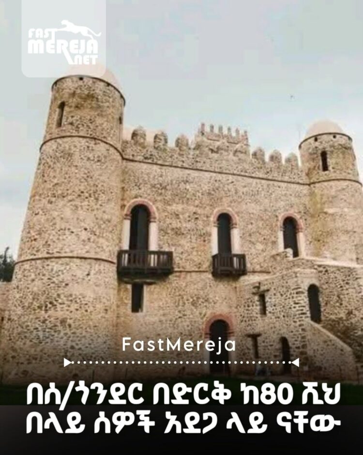 በሰሜን ጎንደር በዝናብ እጥረት በተከሰተ ድርቅ ከ80 ሺህ በላይ ሰዎች ለአደጋ ተጋለጡ፤ 14 ሺህ የቁም እንስሳት ሞቱ
