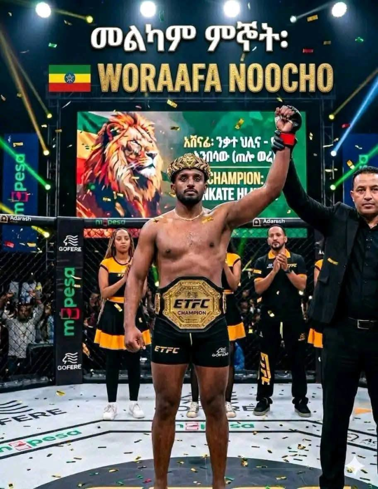 ንቃተህሊና (ዮሐንስ ምስክር) በMMA Adwa Fight ድል አበሰረ!